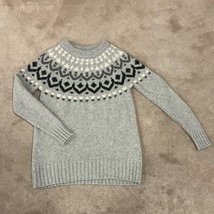 J. Crew Ivan Fair Isle wool sweater